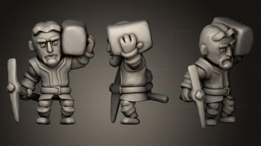 Figurines of people Human Peasant 3d model